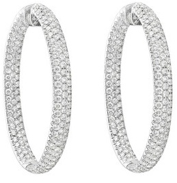 25 Popular and Latest Diamond Earrings Jewellery Designs