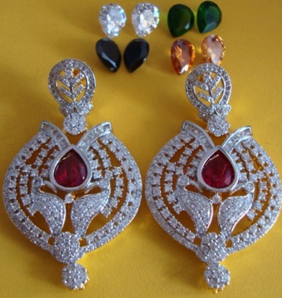 25 Popular and Latest Diamond Earrings Jewellery Designs