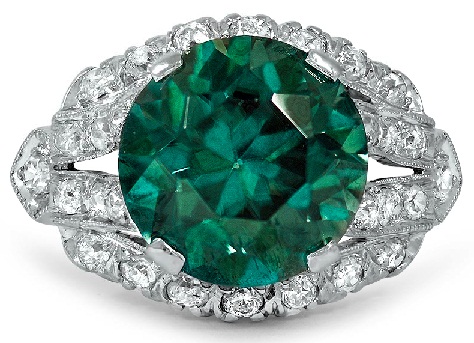 15 Simple and Modern Diamond Cocktail Rings Designs