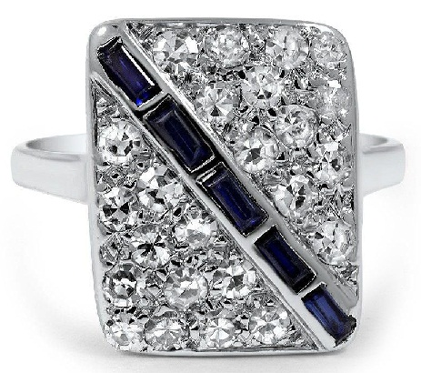 15 Simple and Modern Diamond Cocktail Rings Designs