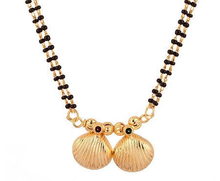 9 Traditional Gold Plated Mangalsutra Designs in Trend