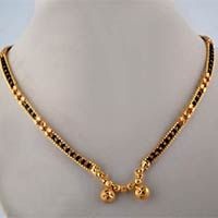 9 Traditional Gold Plated Mangalsutra Designs in Trend
