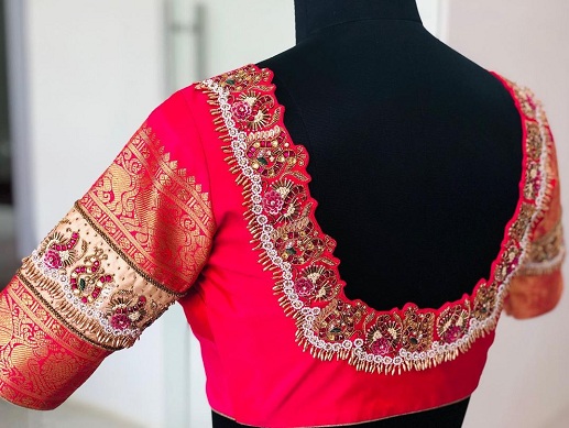 35 Beautiful Bridal Blouse Designs For Stunning Look At Wedding