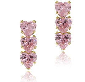 9 Attractive Heart earrings in New Styles | I Fashion Styles