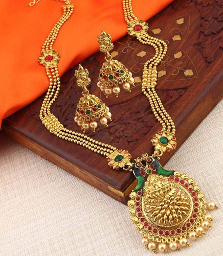 12 Traditional Imitation Temple Jewellery Designs | I Fashion Styles