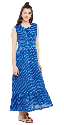 30 Stylish Designs of Cotton Frocks for Women and Girl