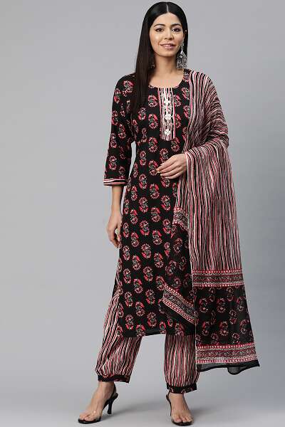 Black Salwar Suit Designs: Try These 15 Stunning Models for Stylish Look