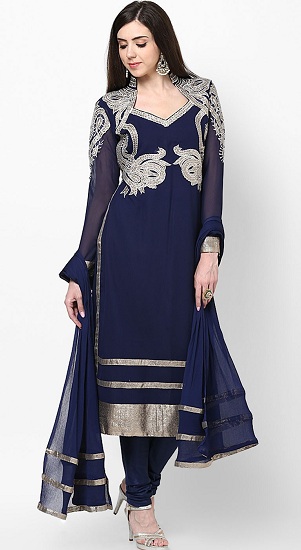 Blue Salwar Suits - Look Bright In These 20 Beautiful Designs