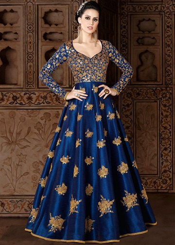 Blue Salwar Suits - Look Bright In These 20 Beautiful Designs