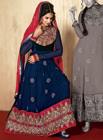 Blue Salwar Suits - Look Bright In These 20 Beautiful Designs