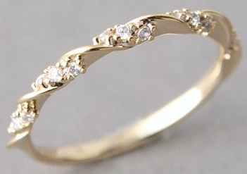 25 Most Beautiful and Simple Gold Ring Designs for Women