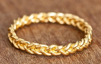 25 Most Beautiful and Simple Gold Ring Designs for Women
