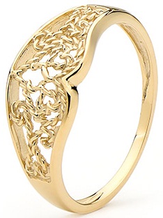 25 Most Beautiful and Simple Gold Ring Designs for Women