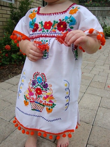 9 Latest Embroidery Frocks Design for Kid Girls | I Fashion Styles