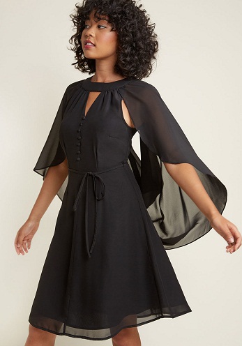 9 Modern and Stylish Cape Frocks for Women in Trend | I Fashion Styles