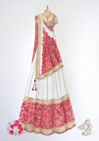 9 Beautiful Designer Lehenga Sarees with Images | I Fashion Styles