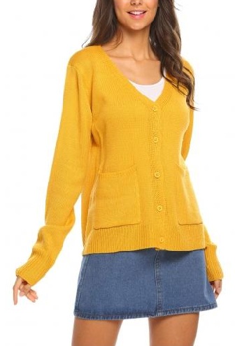 9 Latest Yellow Sweaters for Women With Images | I Fashion Styles