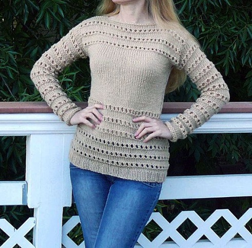 15 New Models of Knit Sweaters For Women in Winter