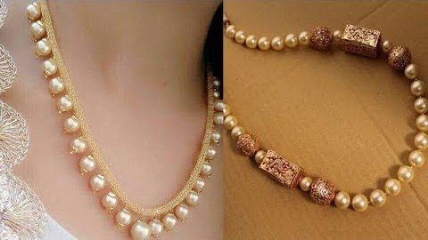 15 Traditional Gold Pearls Jewelry Designs for Women | I Fashion Styles