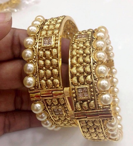 15 Traditional Gold Pearls Jewelry Designs for Women | I Fashion Styles