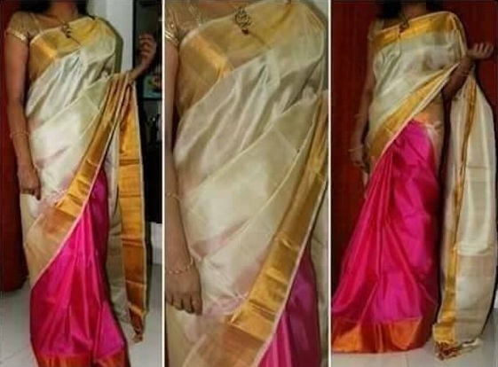 40 Best Half and Half Sarees In Various Combinations | I Fashion Styles