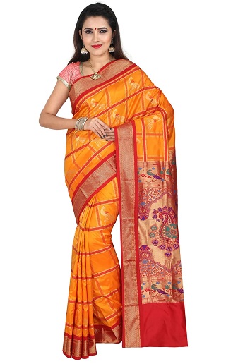 Paithani Sarees - 35 Beautiful and Latest Designs For Traditional Look