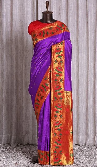 Paithani Sarees - 35 Beautiful and Latest Designs For Traditional Look