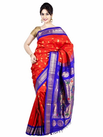 Paithani Sarees - 35 Beautiful and Latest Designs For Traditional Look