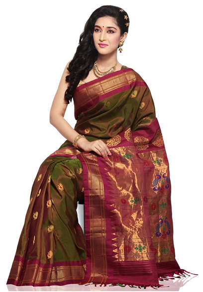 Paithani Sarees - 35 Beautiful and Latest Designs For Traditional Look