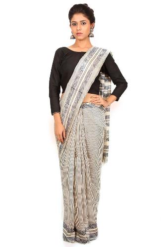 15 Modern Designs of Tussar Silk Sarees To Look Elegant | I Fashion Styles