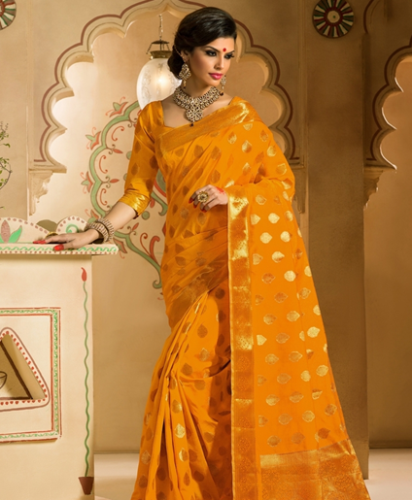 15 Modern Designs of Tussar Silk Sarees To Look Elegant | I Fashion Styles