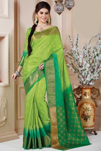 15 Modern Designs of Tussar Silk Sarees To Look Elegant | I Fashion Styles