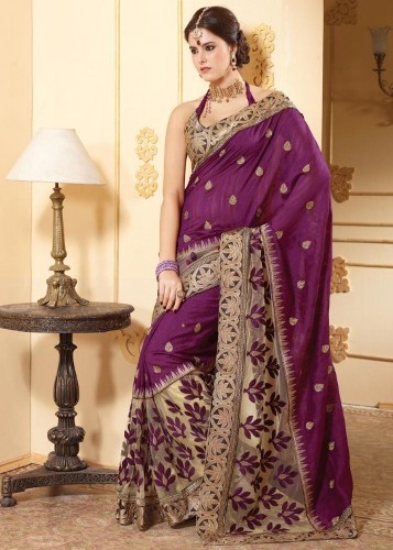 15 Modern Designs of Tussar Silk Sarees To Look Elegant | I Fashion Styles