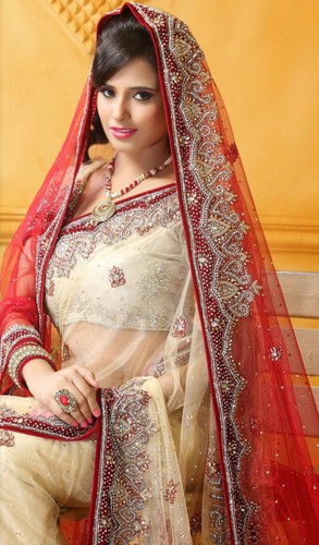 Heavy Work Sarees - These 15 Beautiful Sarees That You Looks in Regal!