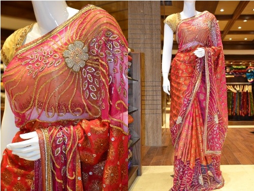 Heavy Work Sarees - These 15 Beautiful Sarees That You Looks in Regal!