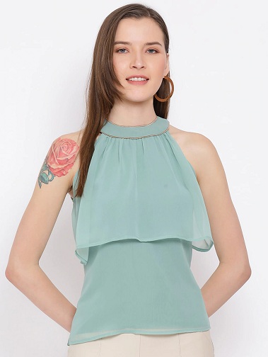 Sleeveless Tops for Women - 25 Latest Models for Trending Look