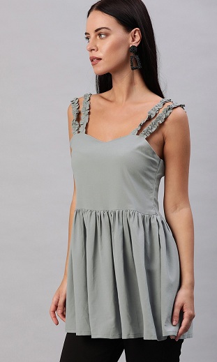 Sleeveless Tops for Women - 25 Latest Models for Trending Look