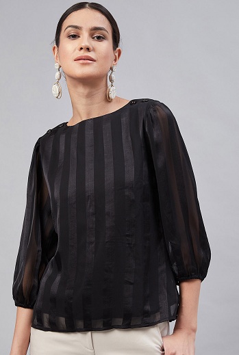 20 Latest Designs of Chiffon Tops for Girls in Fashion 2023