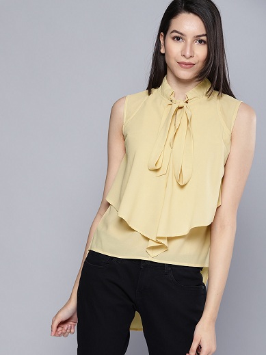 20 Latest Designs of Chiffon Tops for Girls in Fashion 2023