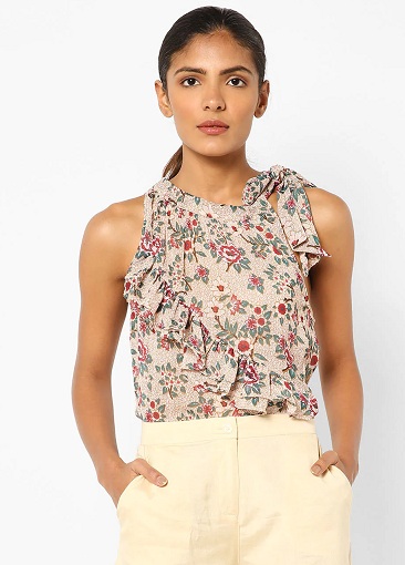 20 Latest Designs of Chiffon Tops for Girls in Fashion 2023