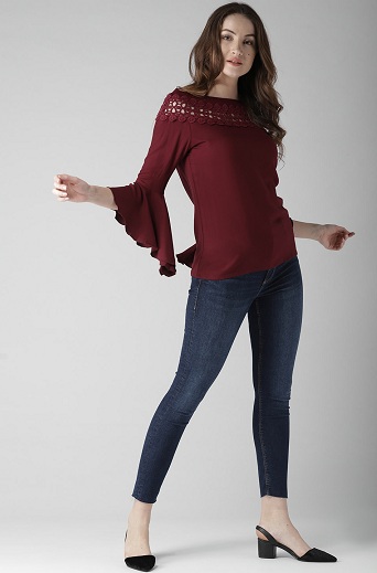 Latest Designer Tops for Women - 30 Unique Designs to Watch Out For!