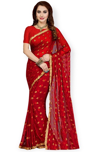 Amazing Models of Zari Sarees That Will Suits To Every Occasion!