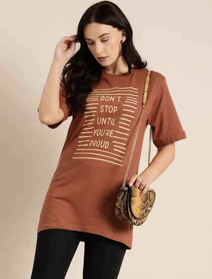 15 Trending Models of Longline T-Shirts For Men &amp; Women