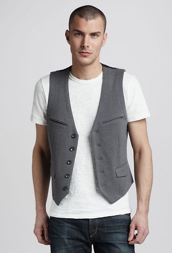 9 New Designs of Grey Vests for Men and Women in Trend