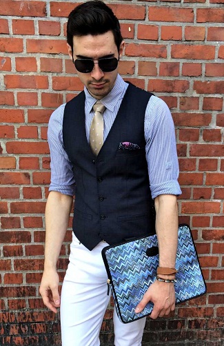 Top 9 Stylish Designs of Blue Vests for Men And Women