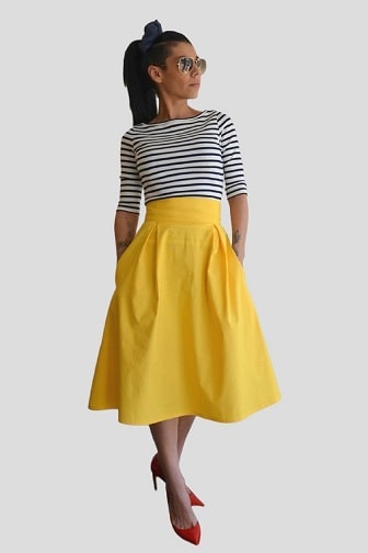High Waisted Skirts - Try These Beautiful Models And How To Style Them