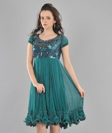 15 Different Designs of Frill Frocks for Women and Kid Girl | I Fashion Styles