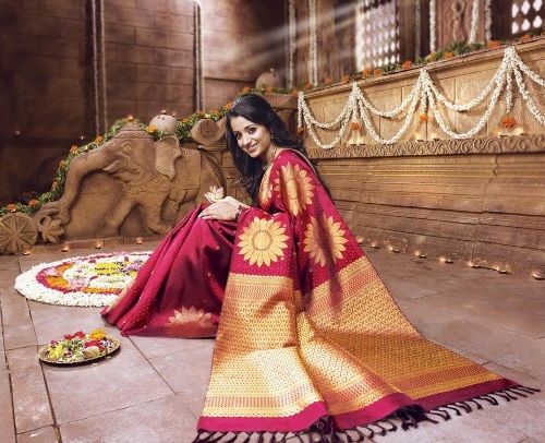 15 Most Beautiful Nalli Sarees Collection with Images | I Fashion Styles