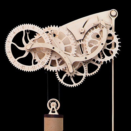15 Simple &amp; Modern Mechanical Clock Designs With Images