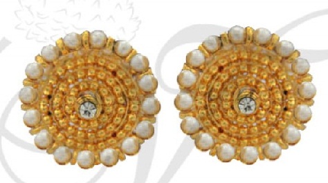 9 Latest Temple Design Earrings | I Fashion Styles